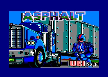 Asphalt (F) (1986) (Trainer) screen shot title